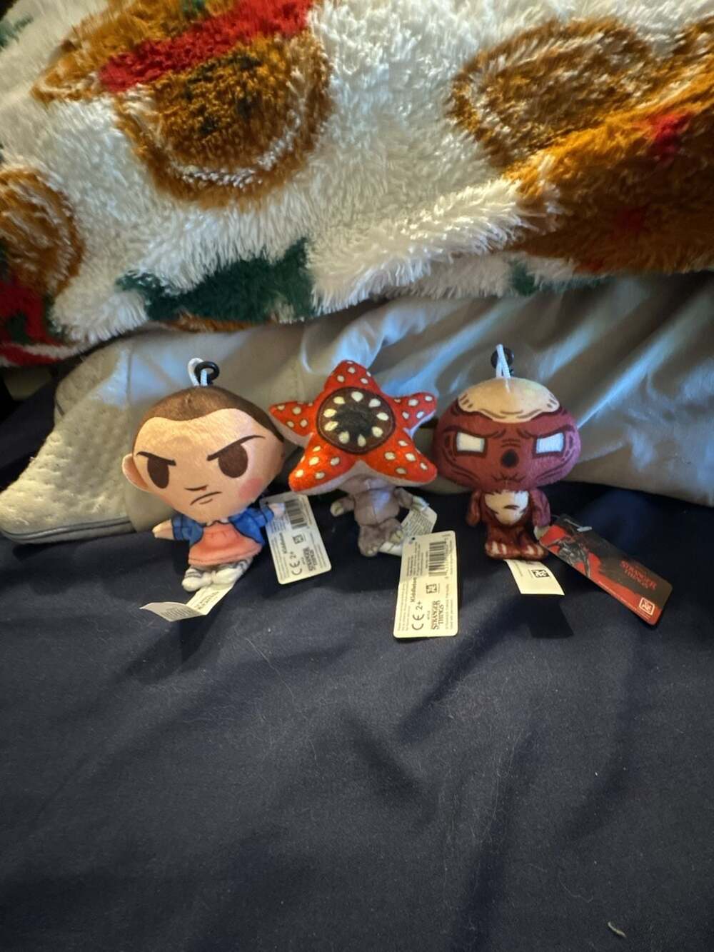 Stranger Things YuMe Kiddleton Plush Bag Clip-On Keychains (Set of 3)